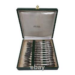 01l1 Antique Oyster Service Louis Coignet Solid Silver Minerva First Title