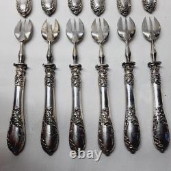 01l1 Antique Oyster Service Louis Coignet Solid Silver Minerva First Title