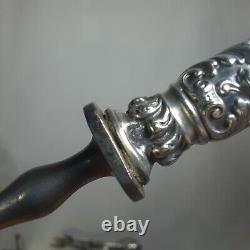 01l1 Antique Oyster Service Louis Coignet Solid Silver Minerva First Title