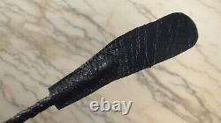 05 Old New Leather Tie Solid Silver Sapphire Natural