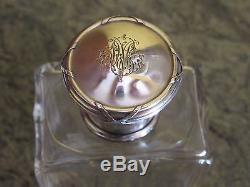 08d49 Old Necessary Toilet Bottle Sterling Silver Minerva Louis XVI Style