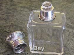 08d49 Old Necessary Toilet Bottle Sterling Silver Minerva Louis XVI Style
