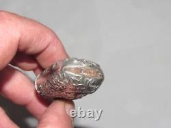 09J8 Antique Pyrogen in Solid Silver, Late 19th Century