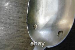 12 Old Small Spoons In Solid Silver Cardeilhac Minerva Punch