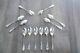 12 Old Small Solid Silver Teaspoons Minerva