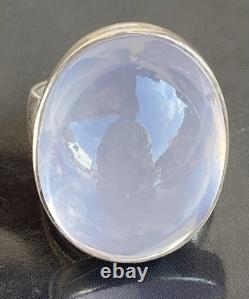 18g old silver ring, quartz ring, solid silver ring, antique jewelry T60