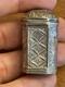18th Century Solid Silver Powder Box - Antique Makeup Box
