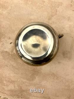 19th Century Antique Baptismal Goblet Solid Silver Minerva Mark 950/1000