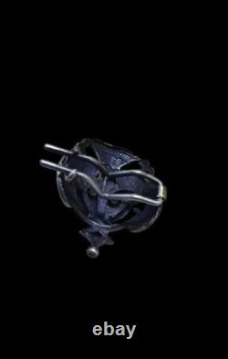 19th Century Antique Brooch Depicting the Eaglet, Son of Napoleon Silver