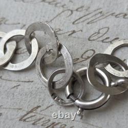 19th Century Silver Long Necklace 94 cm