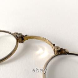 19th Century Silver-Plated Hand Mirror, Antique Lorgnon, Napoleon III