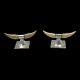 2 Antique Solid Silver Knife Holders, Edward John Haseler & Noble Haseler