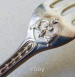 4 Cutlery In Solid Argent Minerva Old Spoon Forks 19th Century