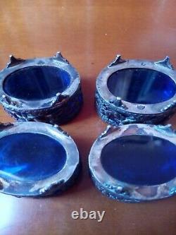 4 Former Salt Shakers Pc Punches - Paul Canaux Co. And Minerve Punch