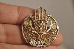 6 Berber Brooches Ancient Solid Silver Antique Silver Ethnic Brooch