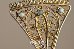 6 Berber Brooches Ancient Solid Silver Antique Silver Ethnic Brooch