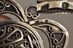 6 Berber Brooches Ancient Solid Silver Antique Silver Ethnic Brooch