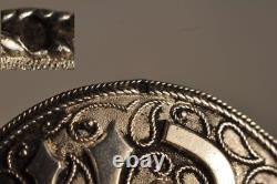 6 Berber Brooches Ancient Solid Silver Antique Silver Ethnic Brooch