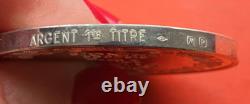 ANCIENT MEDAL IN SOLID SILVER HORSE DYNASTY TANG 618 906 in SUP