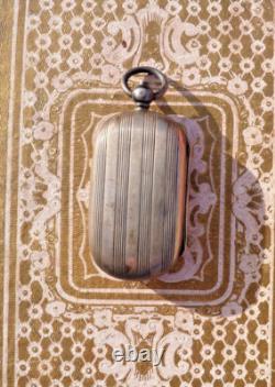 ANTIQUE LOUIS DOOR in CHISELED STERLING SILVER 19th CENTURY