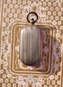 ANTIQUE LOUIS DOOR in CHISELED STERLING SILVER 19th CENTURY