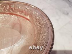 ANTIQUE PRETTY LARGE SILVER BASKET WITH HANDLE 585 GRAMS
