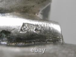 ANTIQUE RARE CHRIST CRUCIFIX SOLID SILVER RELIGIOUS STATUE JESUS 251 grams