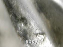 ANTIQUE RARE CHRIST CRUCIFIX SOLID SILVER RELIGIOUS STATUE JESUS 251 grams