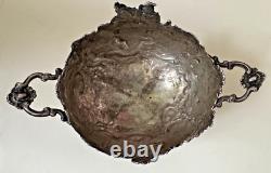 ANTIQUE SOLID SILVER CUP WEIGHT 157 g GENERAL FARMER 18th CENTURY