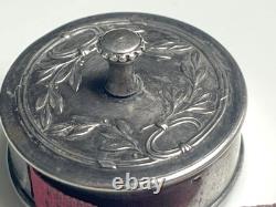 ANTIQUE Sterling Silver Sewing Measuring Tape