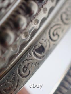 ANTIQUE Weekly Bracelet in Solid Silver 40 grams. LARGE model. MAGNIFICENT