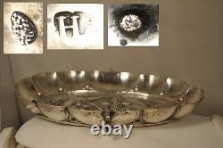 A Cup Offers Old Silver Massive Antique Salva Solid Silver Augsburg 18