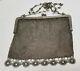 Ancien Sac Main Port Currency Mailly Argent Massif 104 G # G7