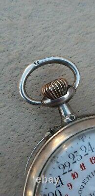 Ancient 24h Magnien Military Pocket Watch - Co.