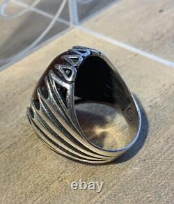 Ancient Afghan Ring In Solid Silver Beginning XX Century + Beautiful Agate