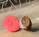 Ancient Afghan Ring, Xx, Solid Silver, Carnelian, Scorpion Intaglio