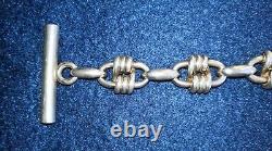 Ancient And Very Rare Hermes Bracelet In Solid Silver (925/ )