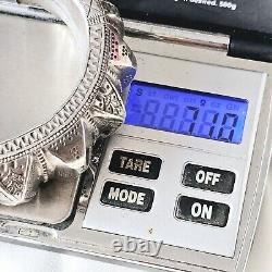 Ancient Bedouin Silver Bracelet with Bells Kévin Oman 71g Circa 1900