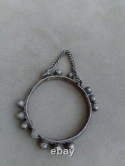 Ancient Berber Bracelet Moroccan in Solid Silver