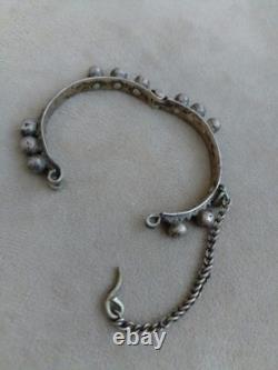 Ancient Berber Bracelet Moroccan in Solid Silver