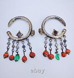 Ancient Berber Moroccan Earrings