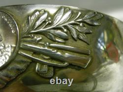 Ancient Chalice Cup Trophy Silver Shooting Wild Boar Eugène Lefebvre 1889