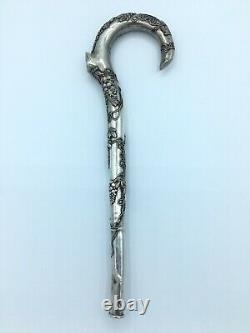 Ancient Chinese Umbrella Apple In Solid Silver