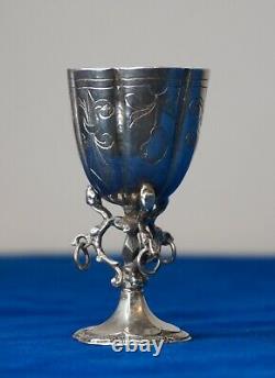 Ancient Cup In Miniature Silver, Netherlands, Early Seventeenth Century