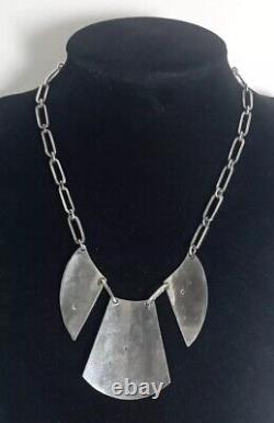 Ancient Egyptian Style Necklace in Solid Silver