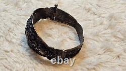 Ancient Ethnic Berber Bracelet Solid Silver