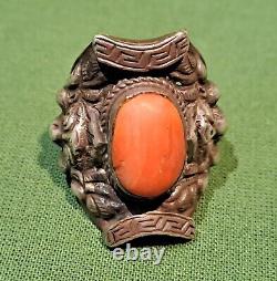 Ancient Ethnic Nepalese Saddle Ring