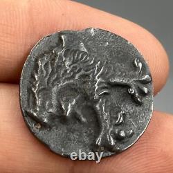 Ancient Greek coin Athena in solid silver tetradrachm circa 449-413 BC