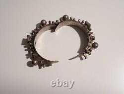 Ancient Hinged Bracelet from Nomadic Moorish or Berber Tribe MIZAM