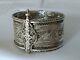 Ancient Middle Eastern Solid Silver Filigree Cuff Bracelet Star Moon